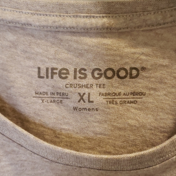 EUC Women's Snow Good Long Sleeve Crusher Tee - Picture 3 of 6